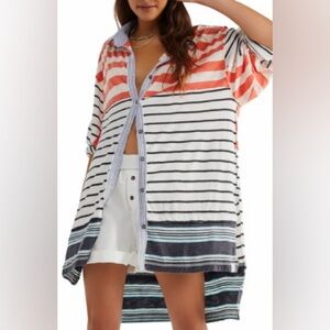 We The Free Schoolhouse Stripe Light Cardigan